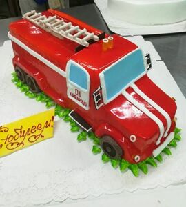 Торт пожарная машина №454272