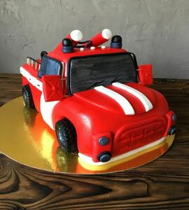 Торт пожарная машина №454273