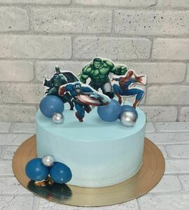 Торт с супергероями №486404
