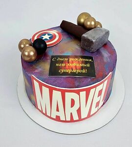 Торт с супергероями №486411