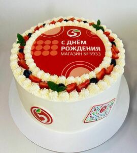 Торт с логотипом №480578