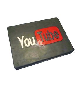 Торт С логотипом YouTube