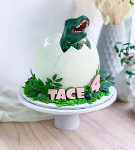 Торт яйцо динозавра Тасе на 4 года №190516