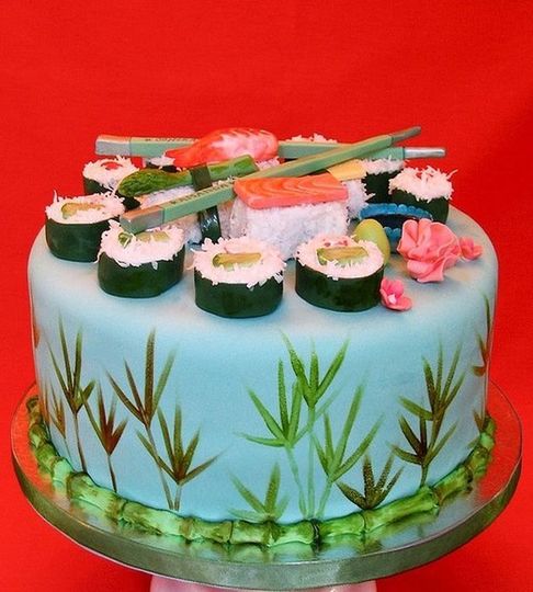 Торт суши роллы №313402