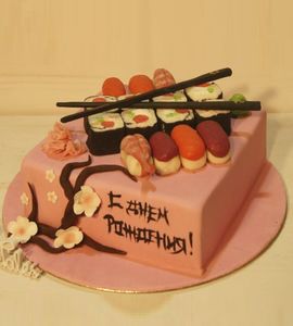 Торт суши роллы №313408