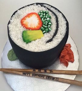 Торт суши роллы №313410