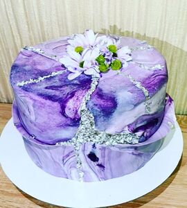 Торт сине-фиолетовый №171513