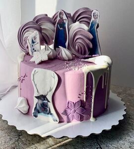 Торт сине-фиолетовый №171523