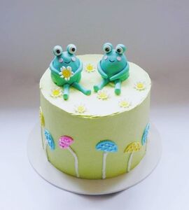 Торт с лягушками-жабами №143613