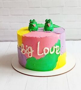 Торт с лягушками-жабами №143625