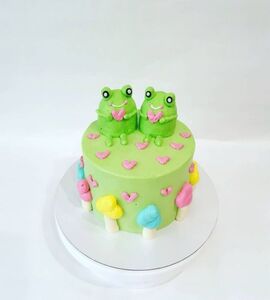 Торт с лягушками-жабами №143628