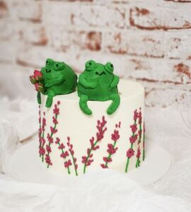 Торт с лягушками-жабами №143631