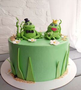 Торт с лягушками-жабами №143632
