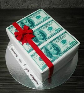 Торт пачка денег №448313