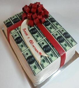 Торт пачка денег №448316