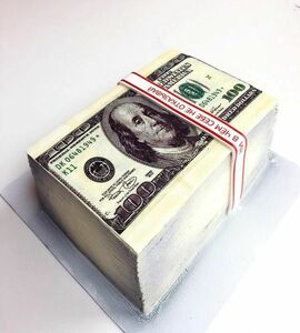 Торт пачка денег №448320