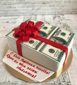 Торт пачка денег №448322