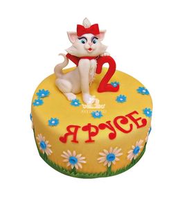 Торт Белая кошка №4018