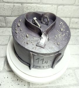 Торт на 11 лет свадьбы №191724