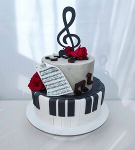 Торт пианино №479212