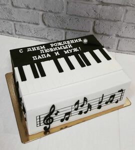 Торт пианино №479221
