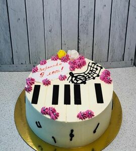 Торт пианино №479226