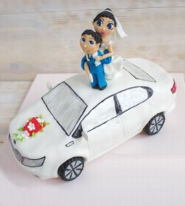 Торт свадебный машины №169655