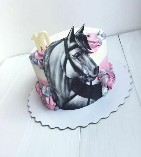 Торт с лошадью №491413