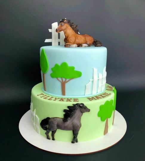 Торт с лошадью №491428