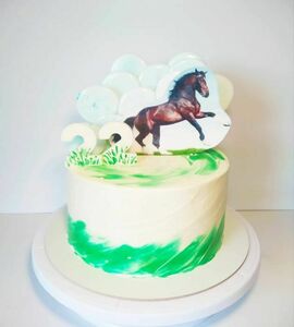 Торт с лошадью №491431