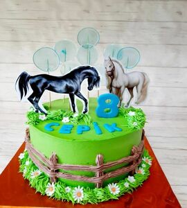 Торт с лошадью №491442