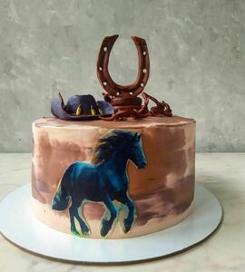 Торт с лошадью №491449
