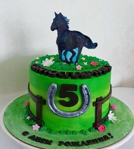 Торт с лошадью №491456