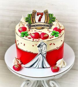 Торт на Медную свадьбу №191326