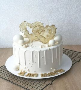 Торт на Хрустальную свадьбу №192140