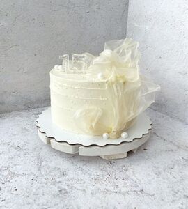 Торт на Хрустальную свадьбу №192157