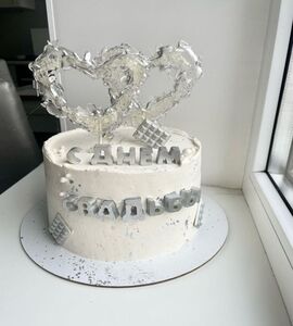 Торт на Хрустальную свадьбу №192159