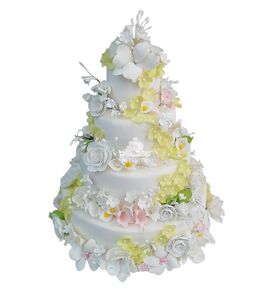 Свадебный торт Флорит