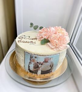 Торт на 60 лет свадьбы №195809