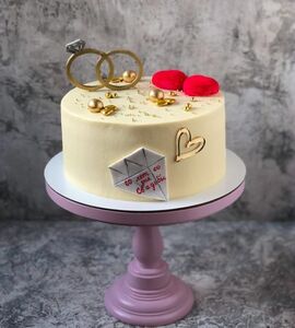 Торт на 60 лет свадьбы №195826