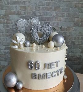Торт на Бриллиантовую свадьбу №195836