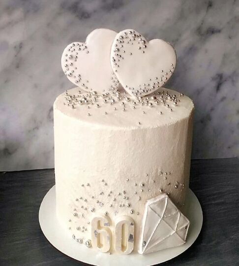 Торт на Бриллиантовую свадьбу №195839