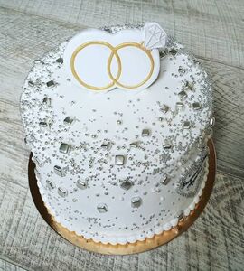 Торт на Бриллиантовую свадьбу №195855