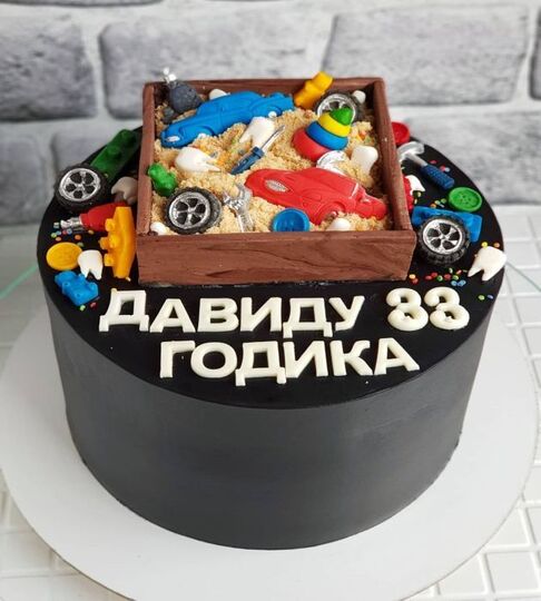 Торт на 33 года мужчине №114526