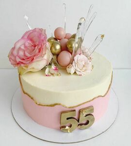 Торт на 55 лет женщине №476317