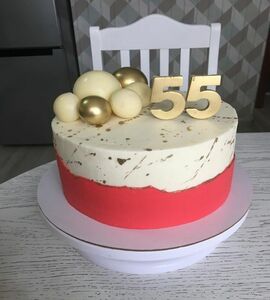 Торт на 55 лет женщине №476347