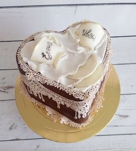 Торт на Фаянсовую свадьбу №191523