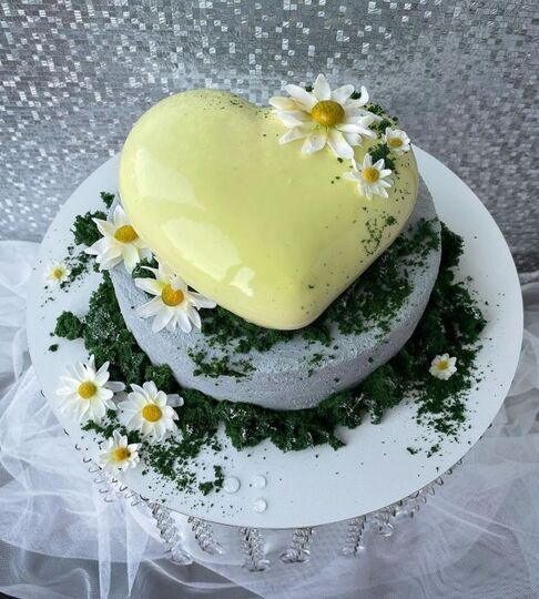 Торт на Ромашковую свадьбу №191515