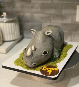 Торт носорог №160008