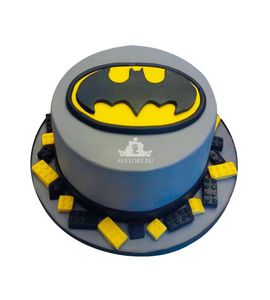 Торт С логотипом Лего Бэтмена